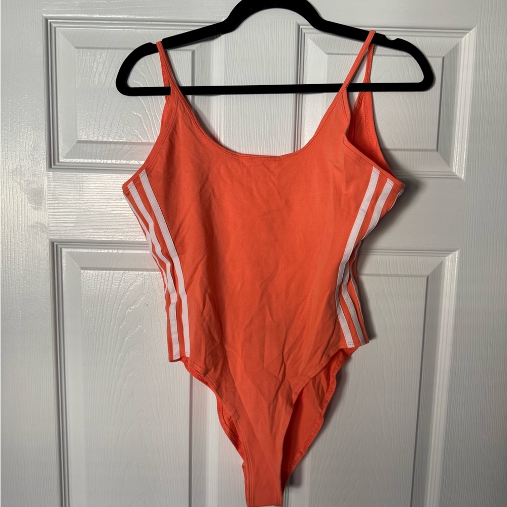 Coral Adidas Women’s Bodysuit